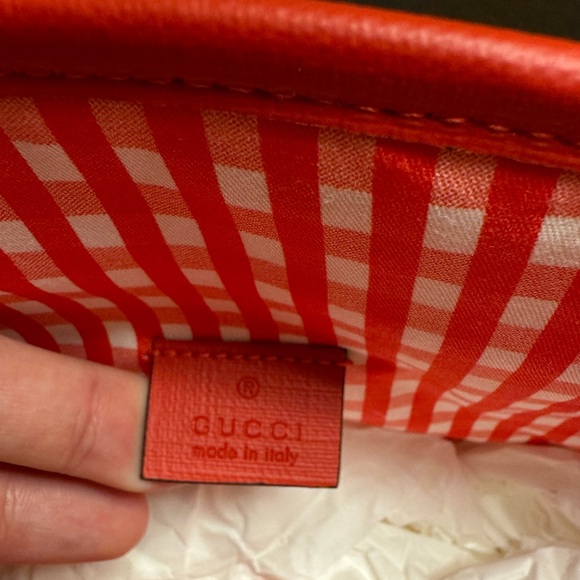 New Gucci GG Star Logo Raffia Snail Bag Tote - Picture 10 of 12